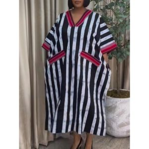 Classic Ankara bubu dress