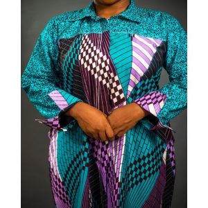 Boltmor Pere Ankara Mixed Short Gown