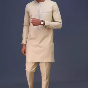 Teal African Suit for Men | Dashiki Men's Clothing