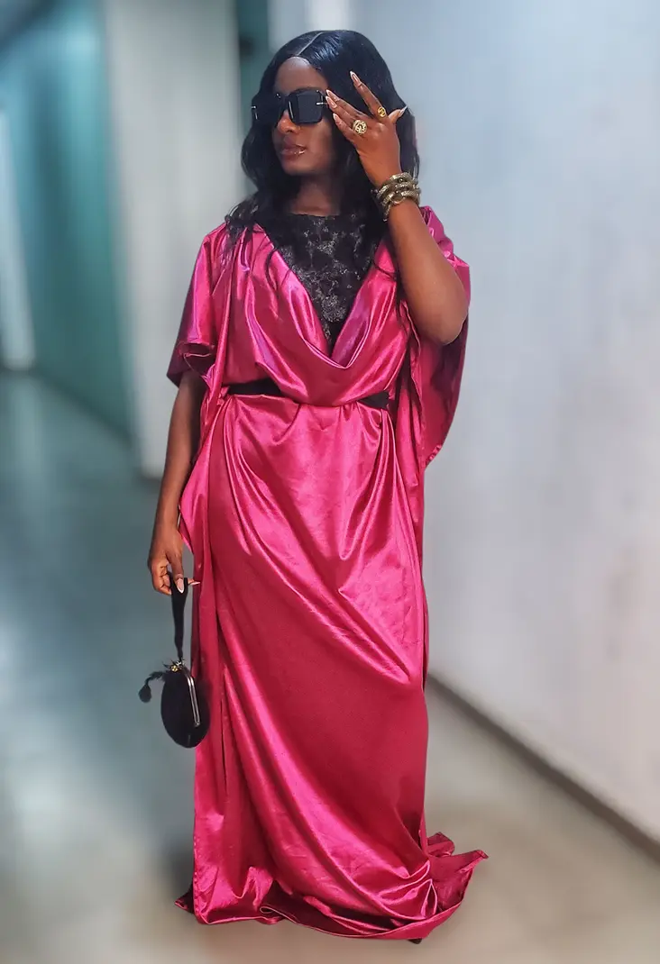 Temi Empire-Style Luxe Woman Dress For Weddings/Special occasions/Plus Size