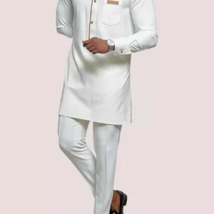 Teal African Suit for Men | Dashiki Men's Clothing